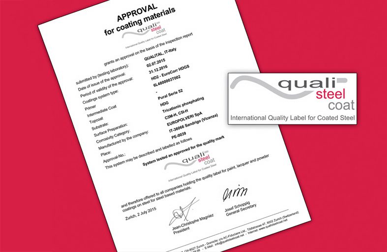 Una seconda omologazione QSC certifica la qualita' dei prodotti Europolveri